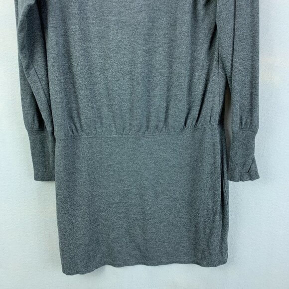 Athleta Dress Womens Extra Small Gray Tunic Duran Drop‎ Waist Jersey Stretchy - Picture 6 of 15